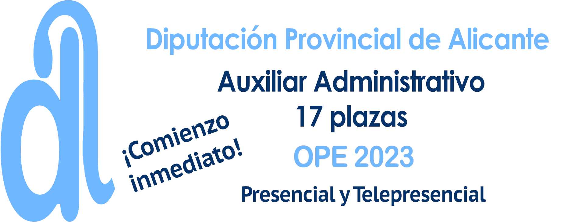 Oferta empleo Diputación Alicante