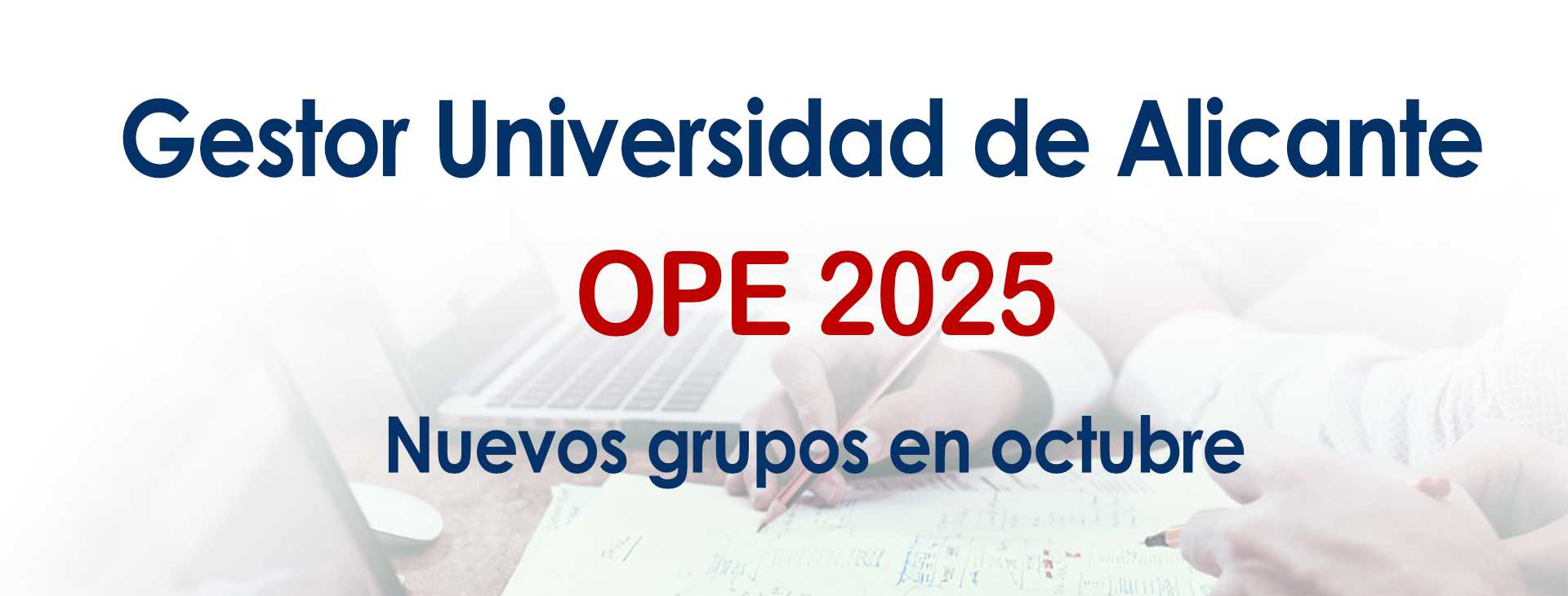 Oposiciones Universidad de Alicante