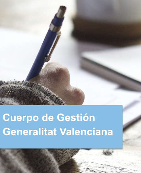 Oposición Generalitat Valenciana Cuerpo de Gestión